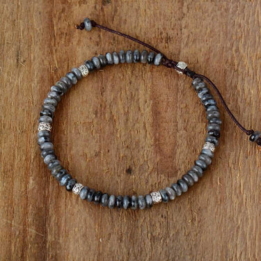 Encourages Grey Jasper Bracelet-Your Soul Place